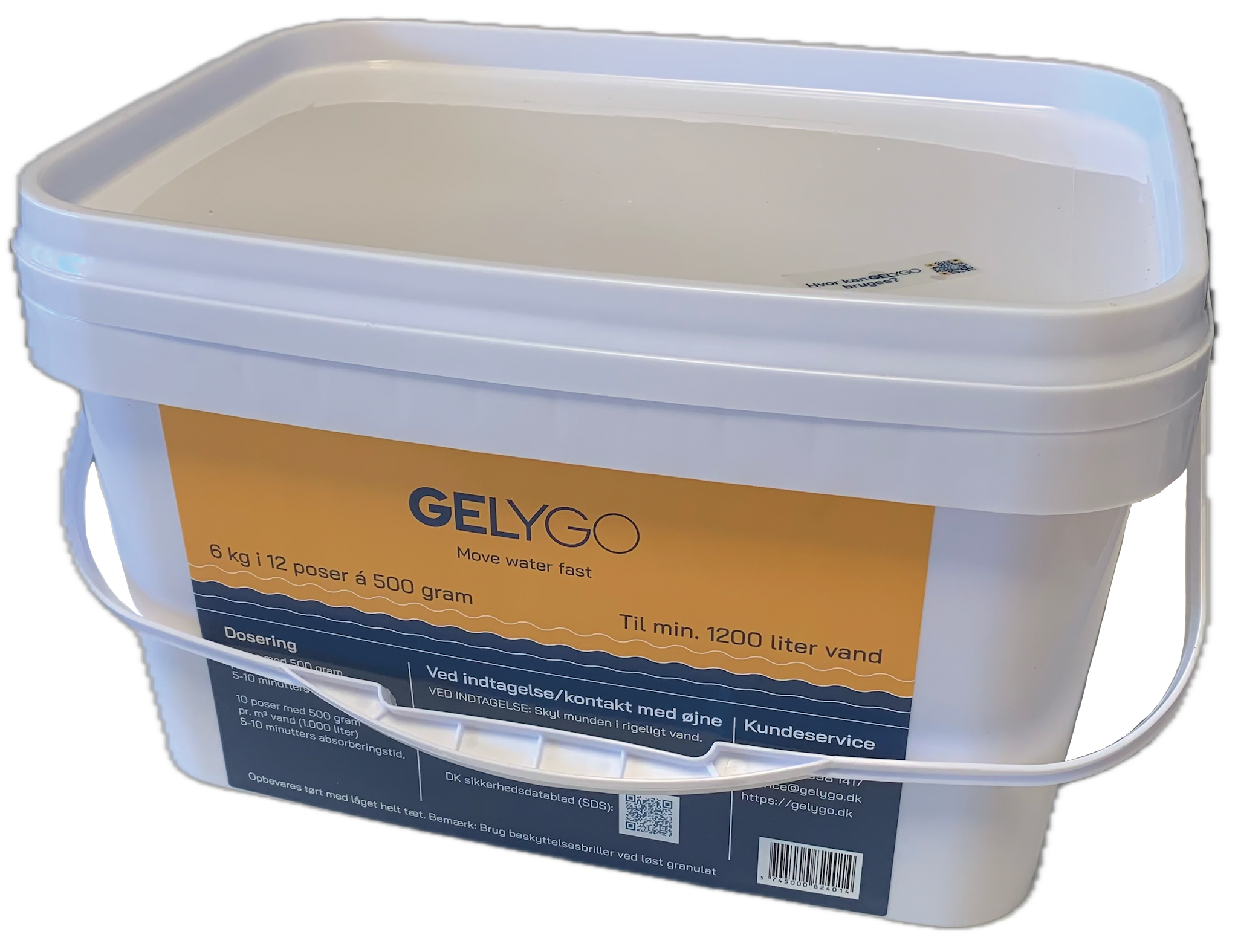 Varenummer 82401 - Gelygo pva-poser i 6kg spand