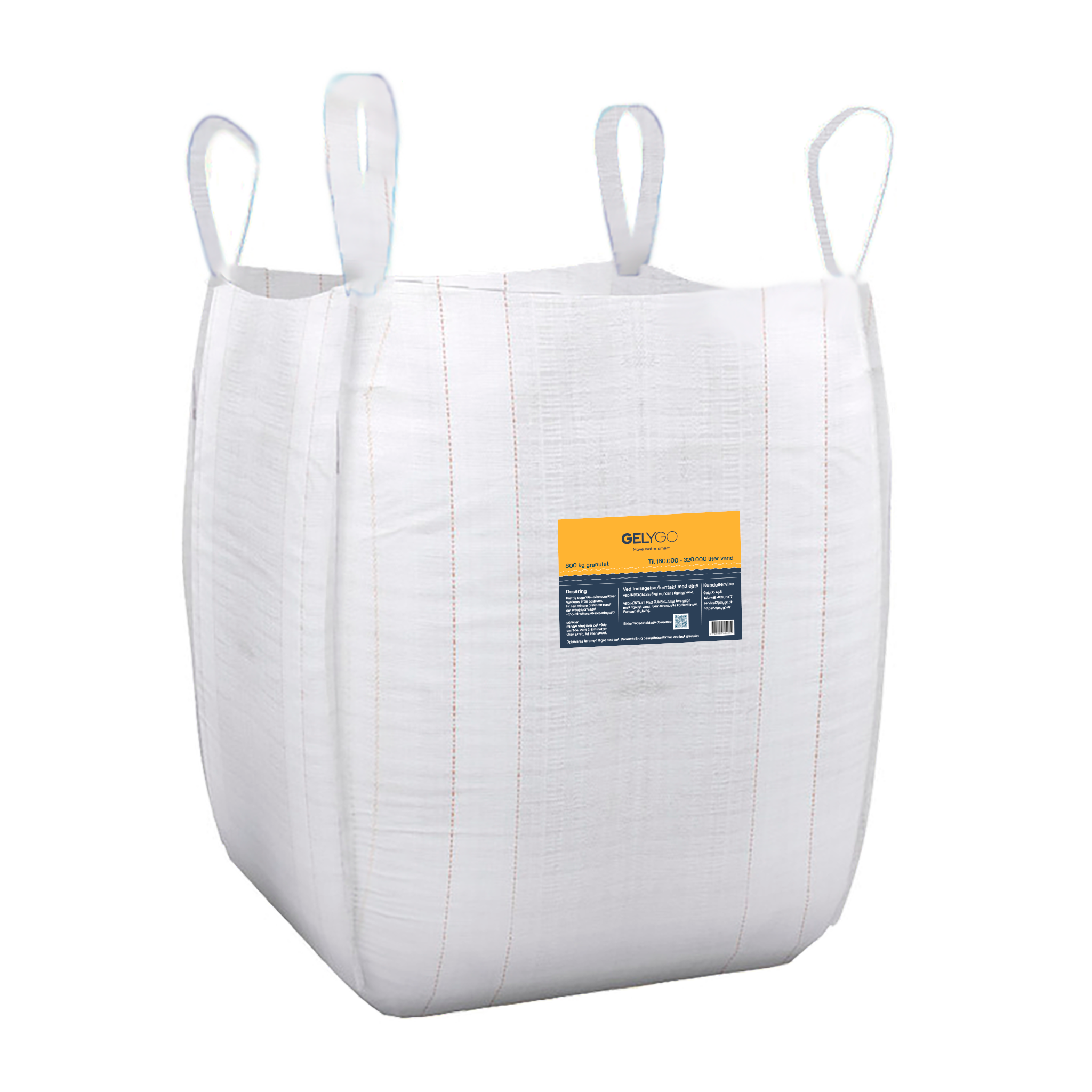 Varenummer 82406 - 800 kg GelyGo granulat i bigbag